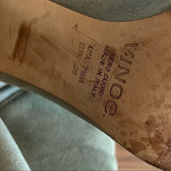 Vince Addison Peep Toe Booties - Picture 10 of 14